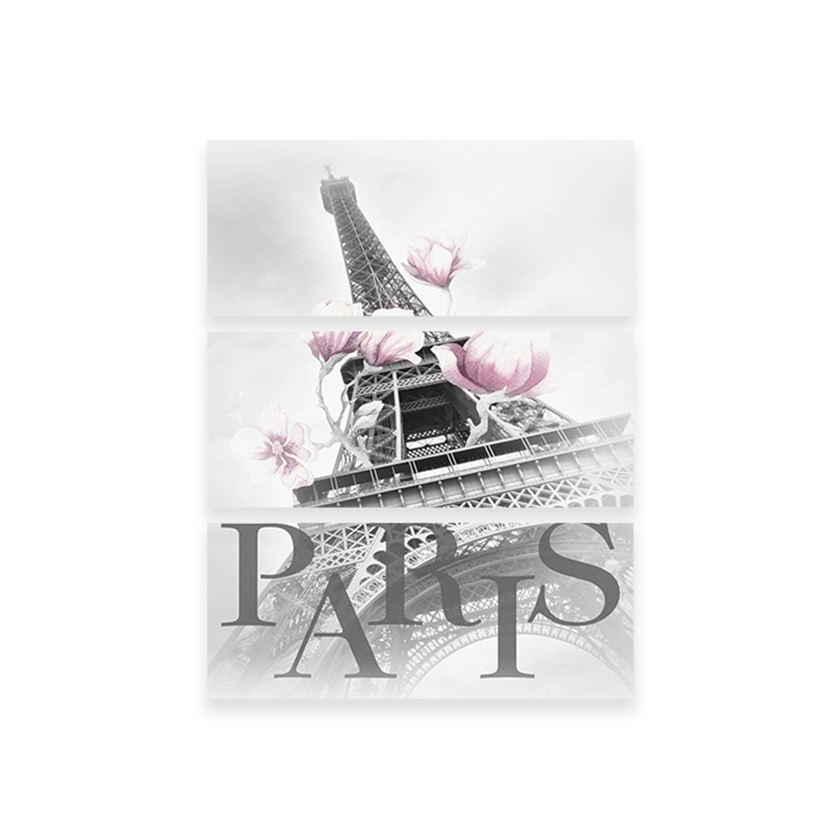 PARIS Magnolia Eiffel Tower Wall Art