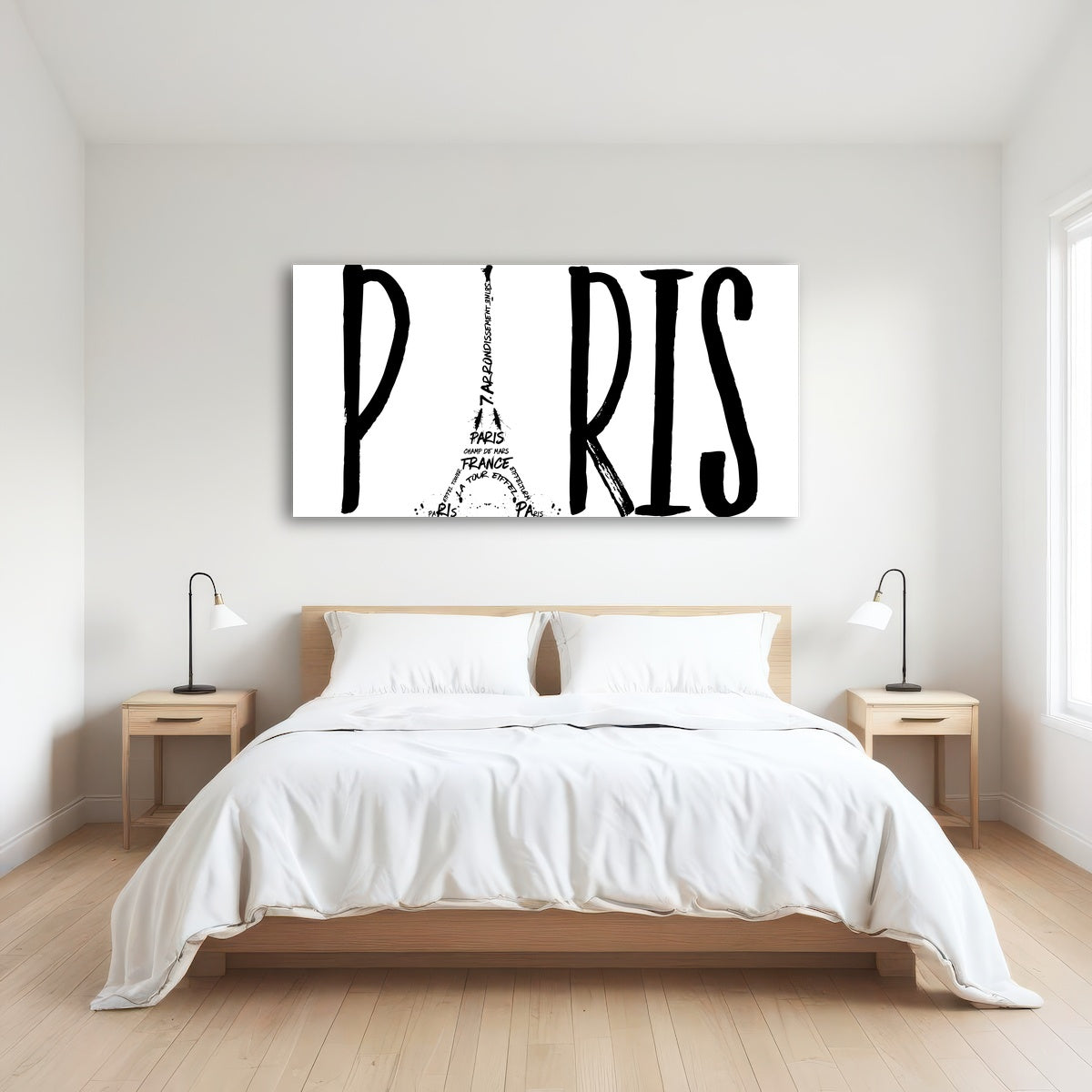 AUTO-MOCKUP ROOM | PARIS Typography