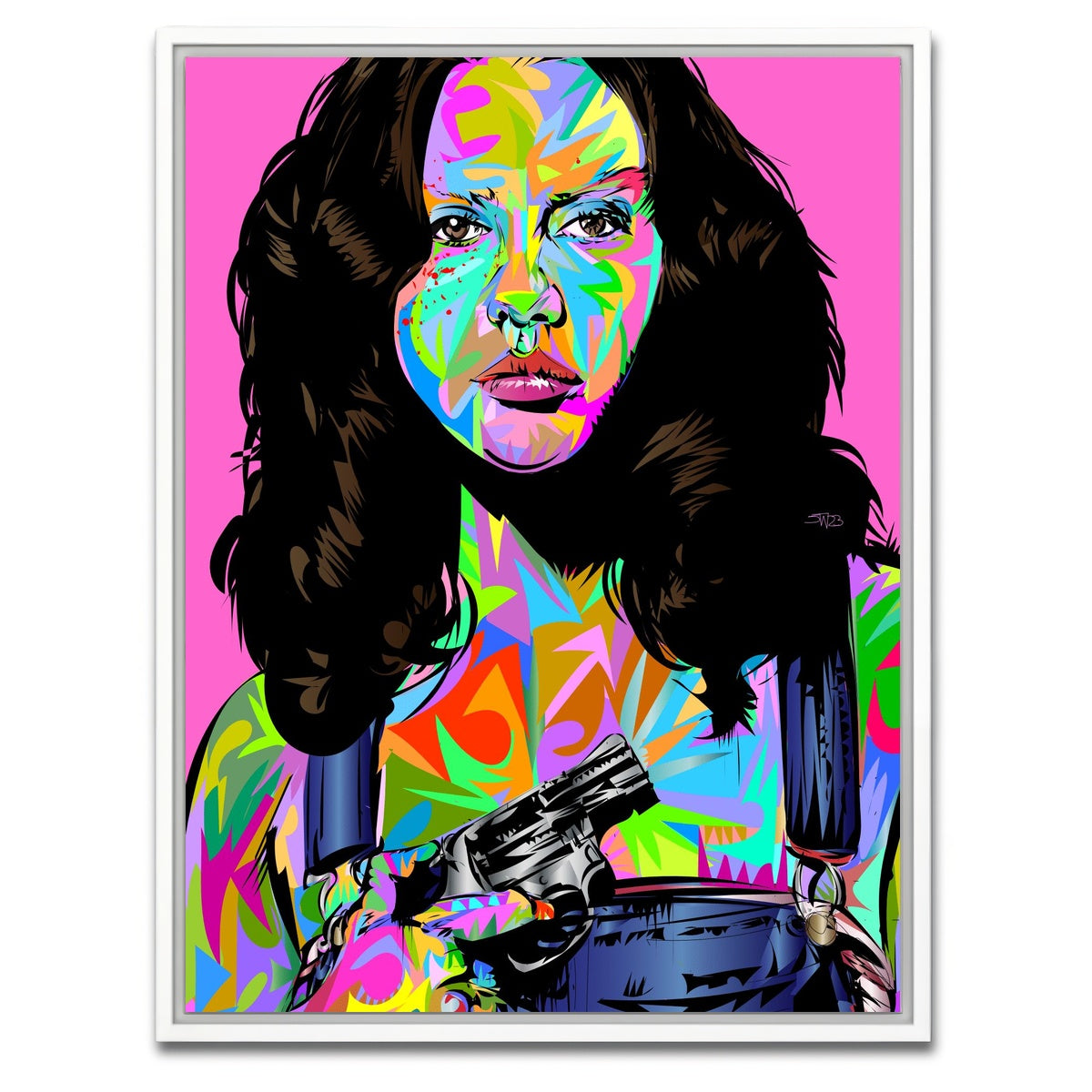 AUTO-MOCKUP WHITE | PEARL | 1 Piece | White Framed Canvas | group=3x4