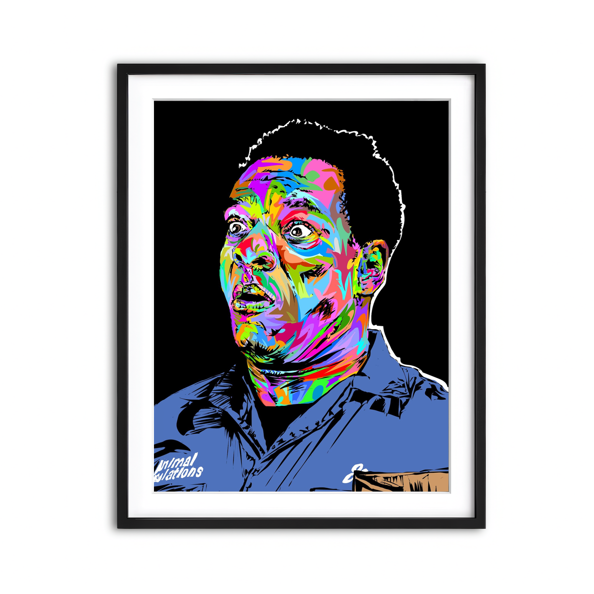 Framed Print 3x4 Black