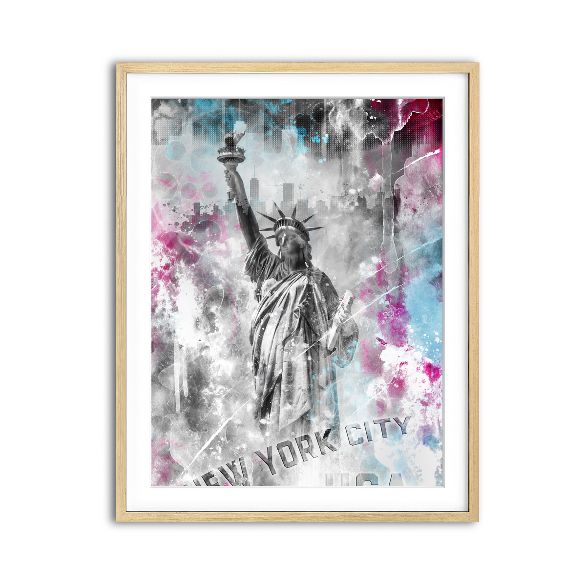 Framed Print 3x4 Natural