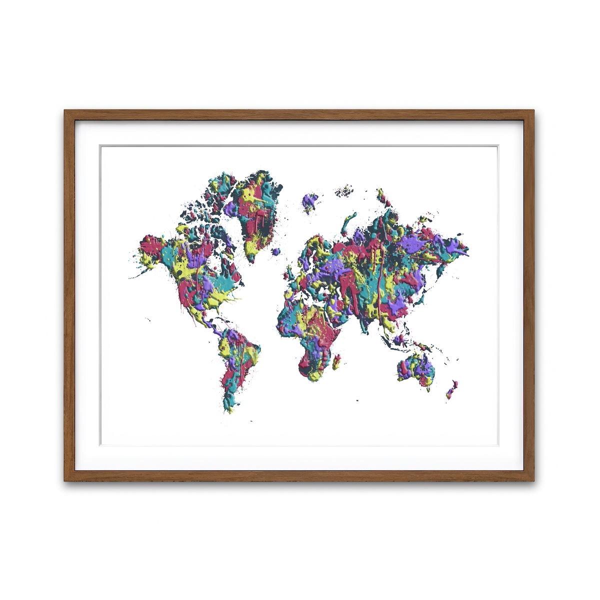 Framed Print 4x3 Walnut