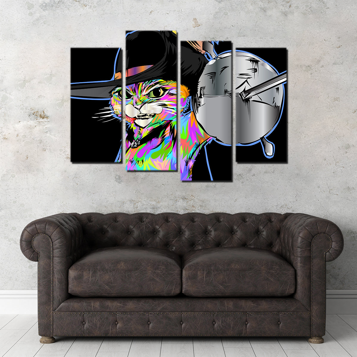 Puss and Boots Wall Art