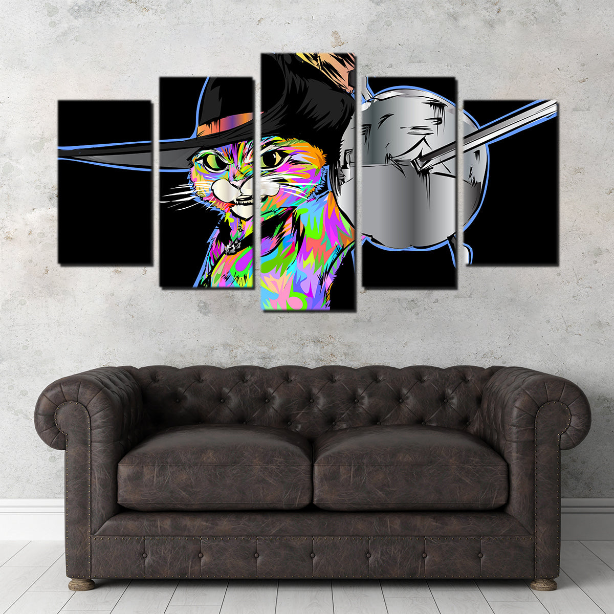 Puss and Boots Wall Art