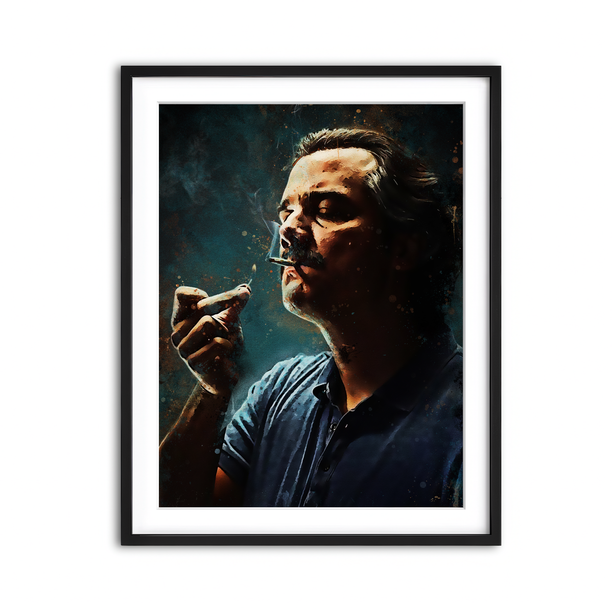 Framed Print 3x4 Black