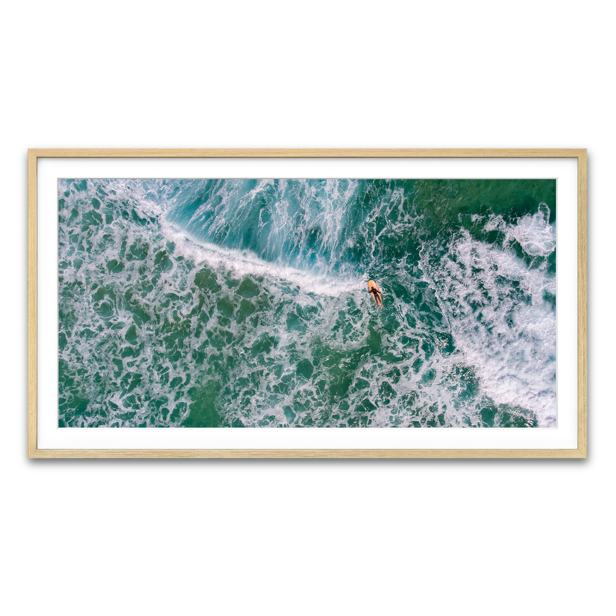 Framed Print 2x1 Natural