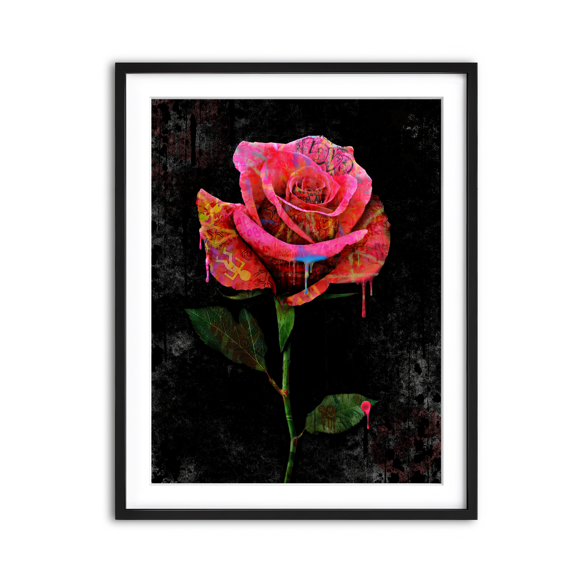 Framed Print 3x4 Black
