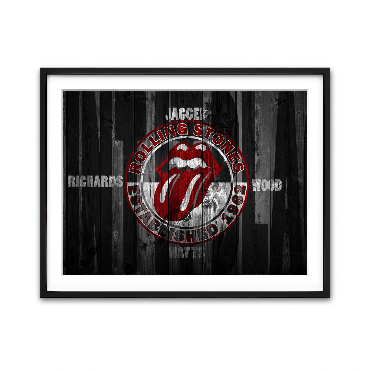 Framed Print 4x3 Black