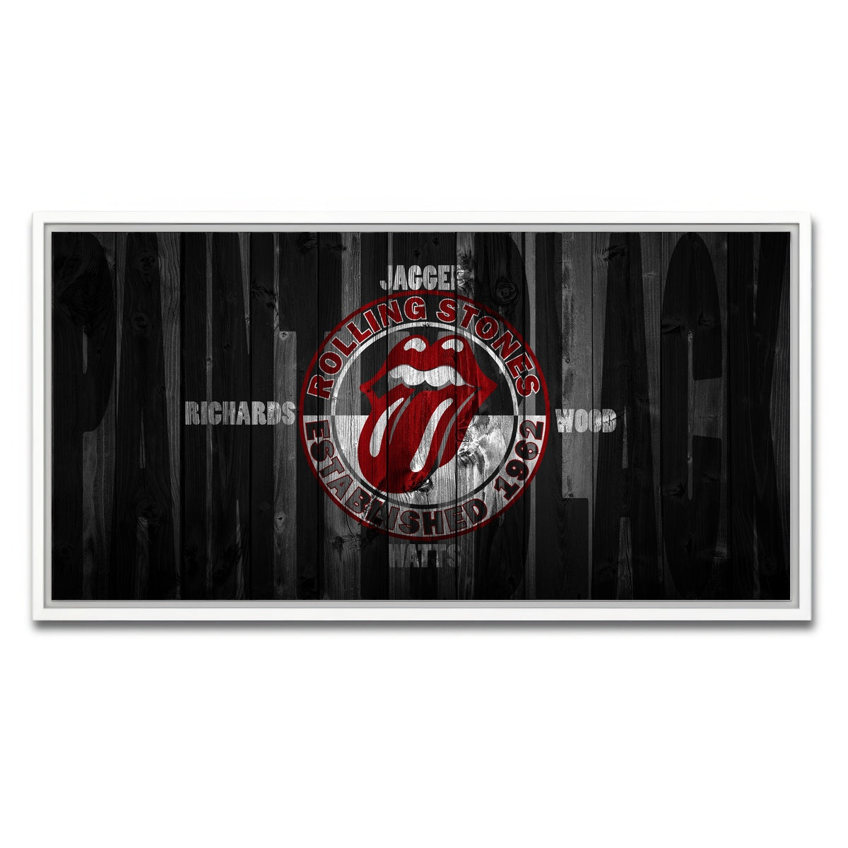 AUTO-MOCKUP WHITE | Paint It Black | 1 Piece | White Framed Canvas | group=2x1