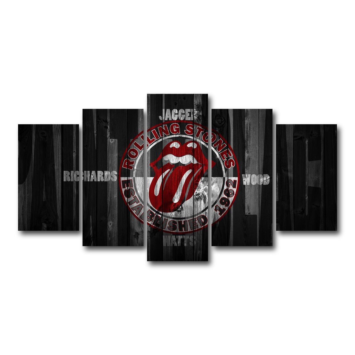 AUTO-MOCKUP WHITE | Paint It Black | 5 Piece | Gallery Wrap Canvas | group=5_normal