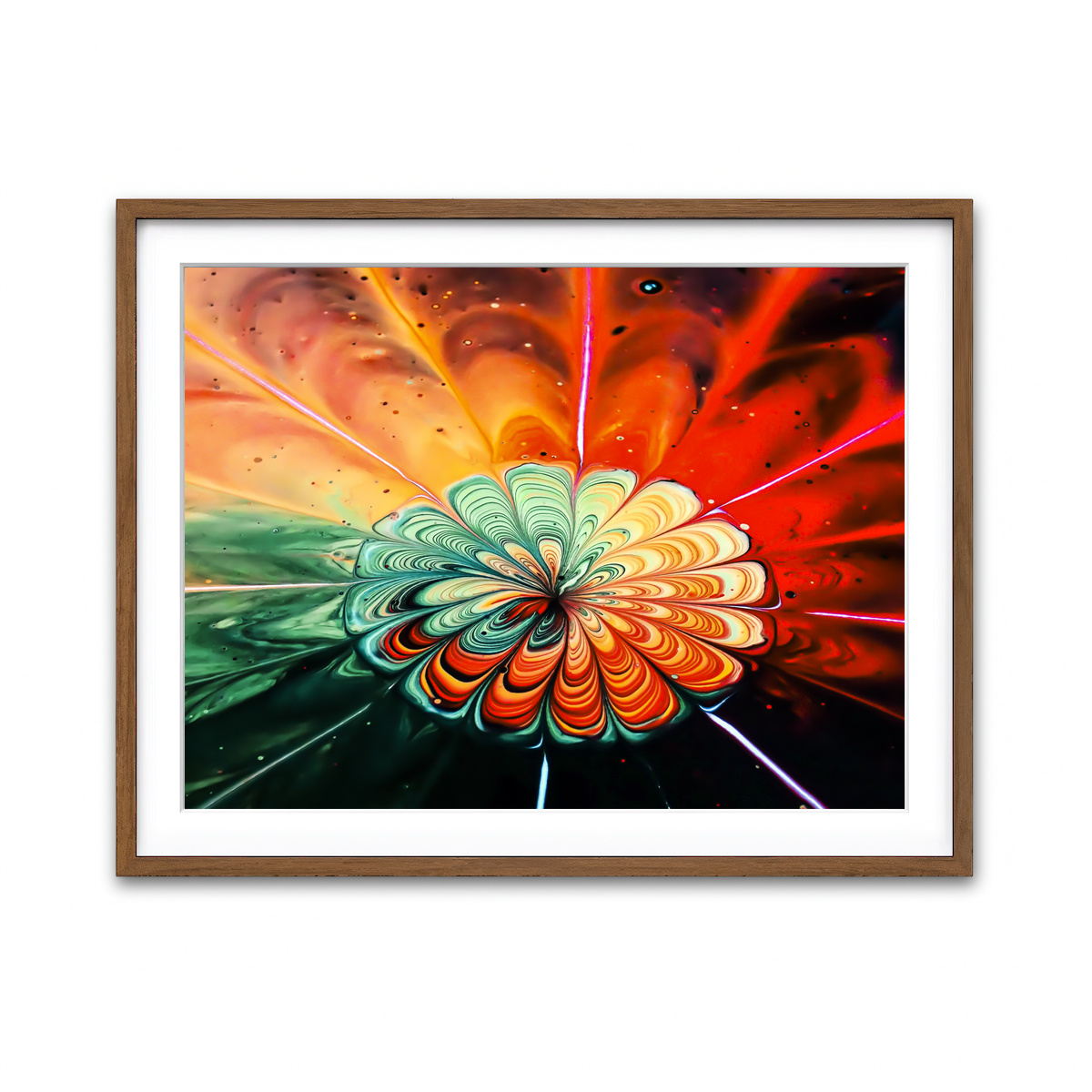 Framed Print 4x3 Walnut