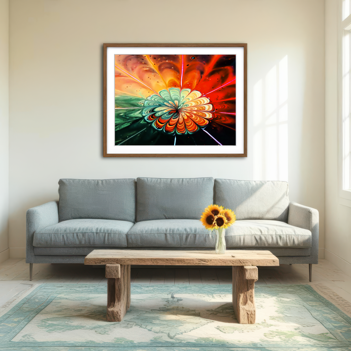 AUTO-MOCKUP ROOM | Paint Wall Art