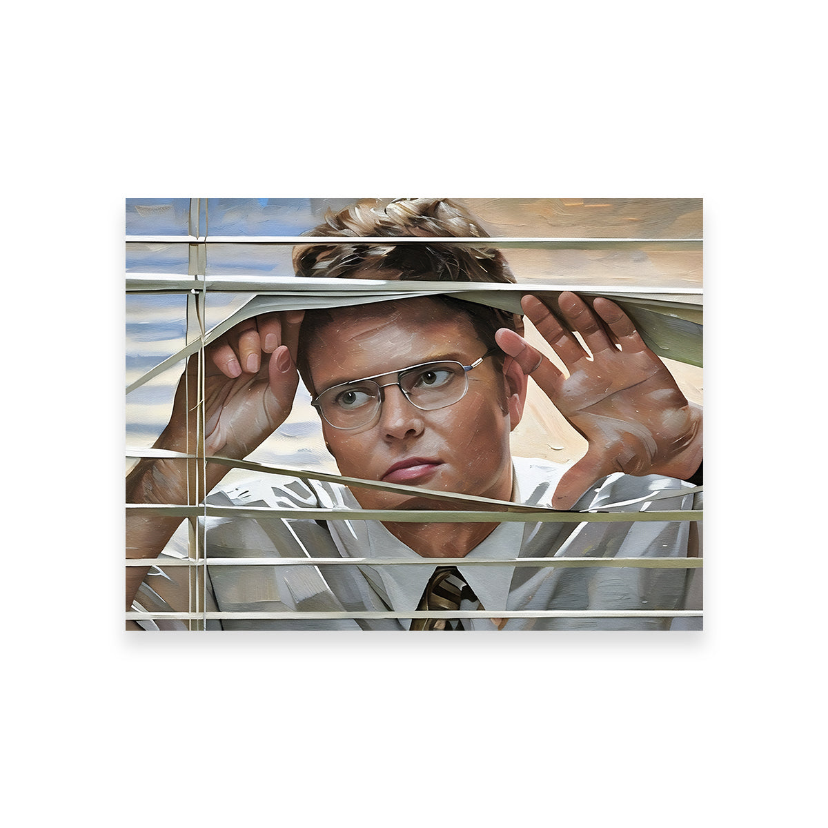 Dwight Painted Wall Art