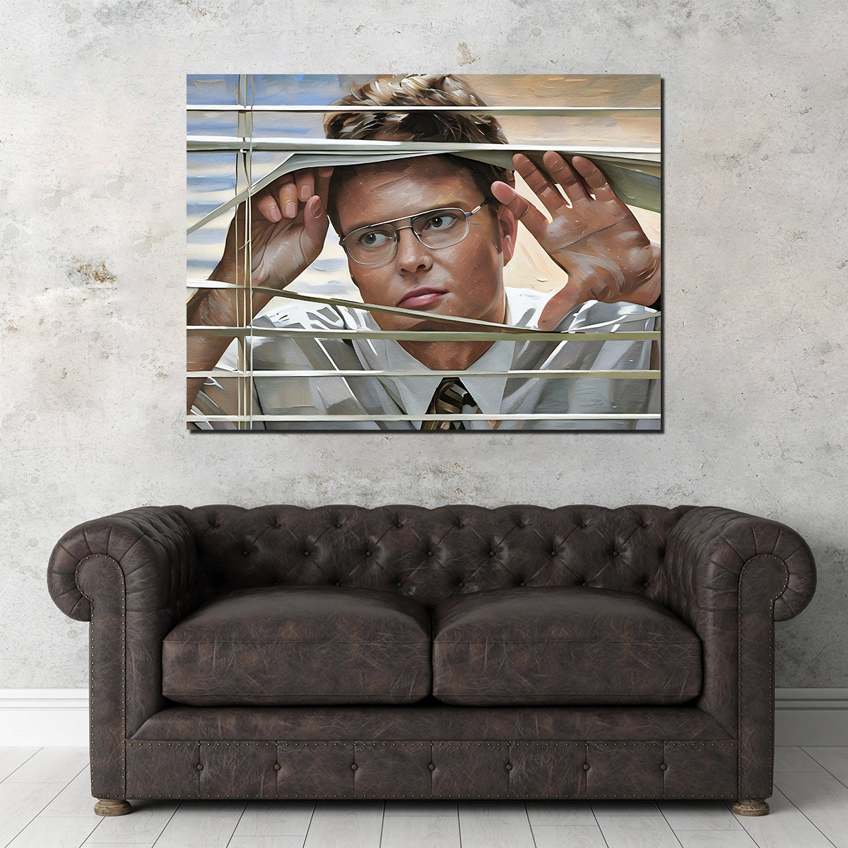 Dwight Painted Wall Art