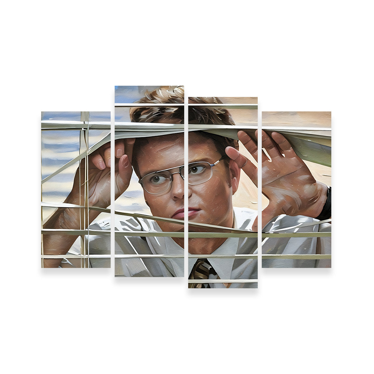 Dwight Painted Wall Art