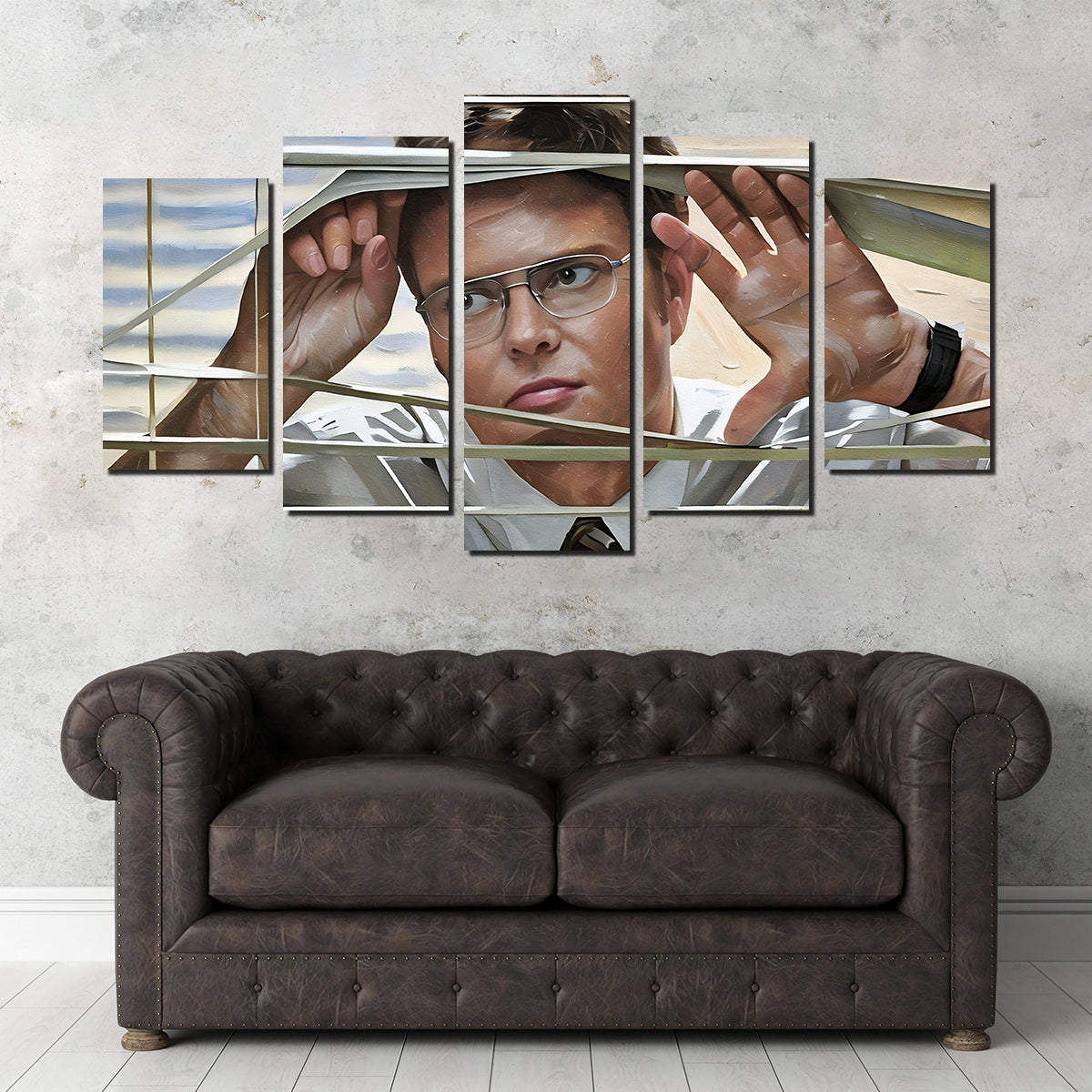 Dwight Painted Wall Art