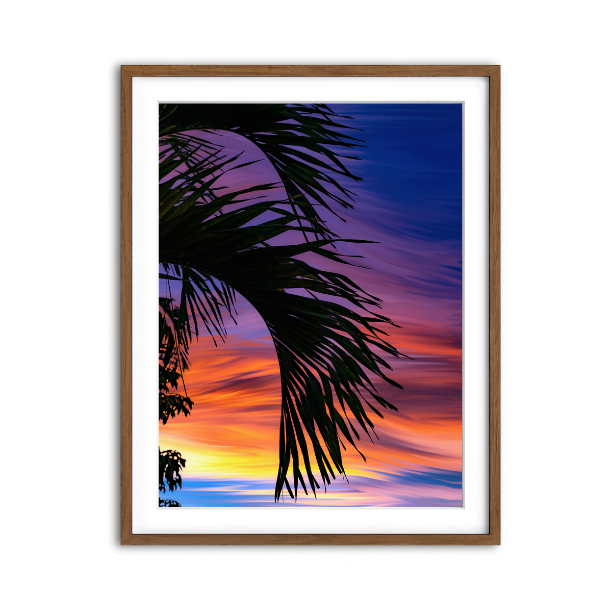 Framed Print 3x4 Walnut