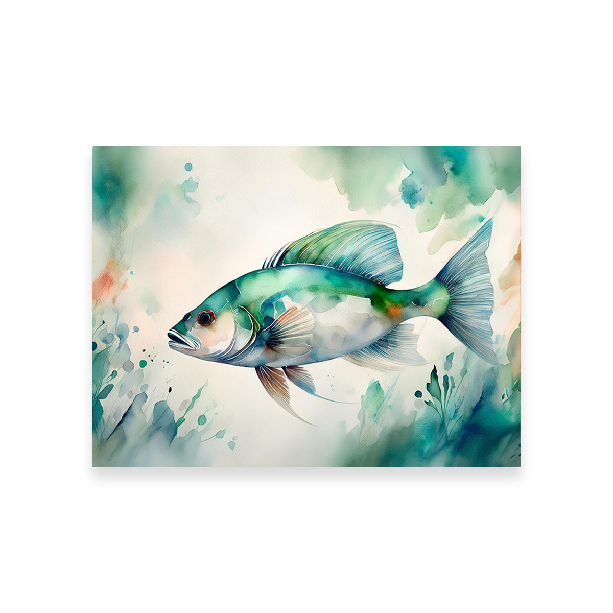 Painting Art of Salt Water Fish Wall Art