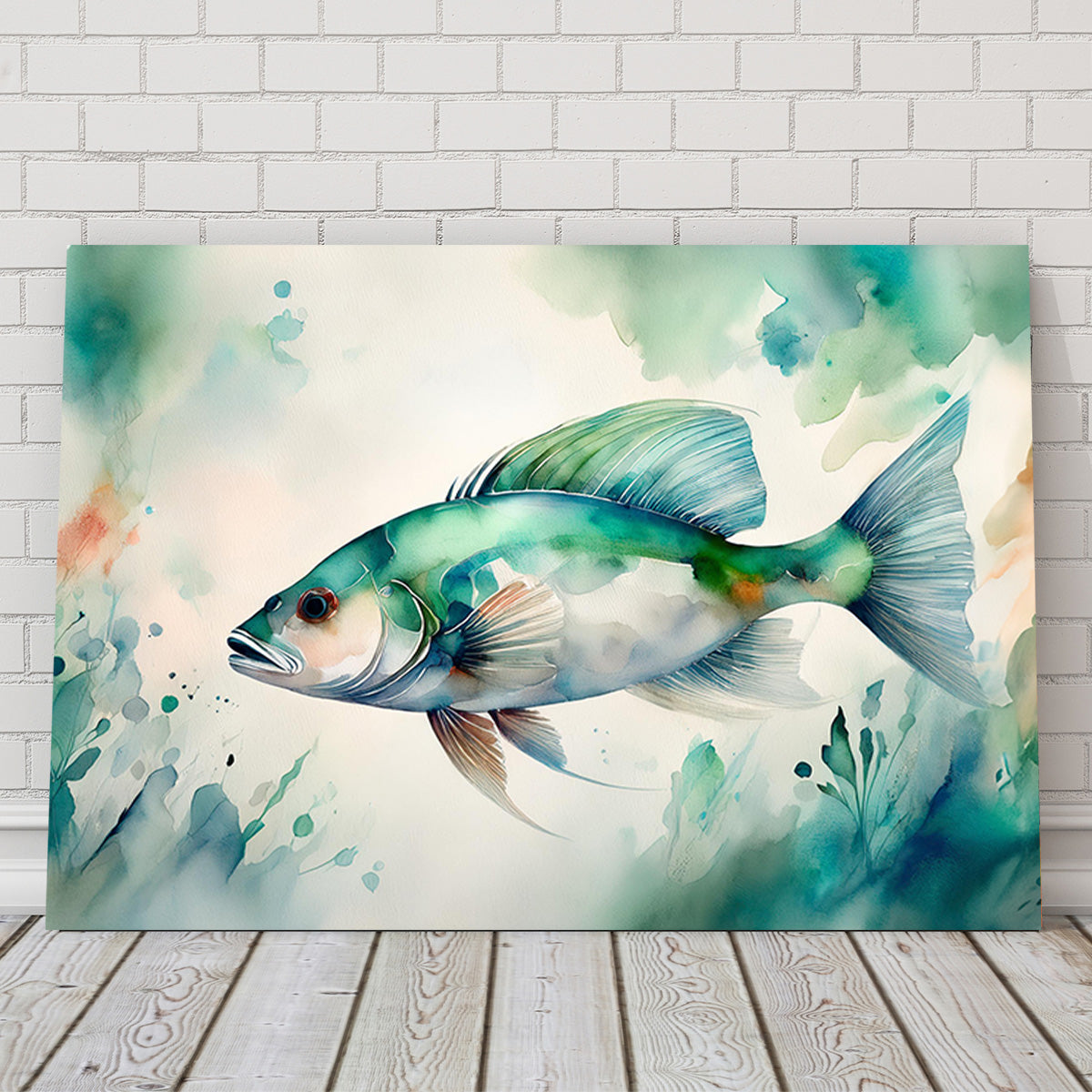 Painting Art of Salt Water Fish Wall Art
