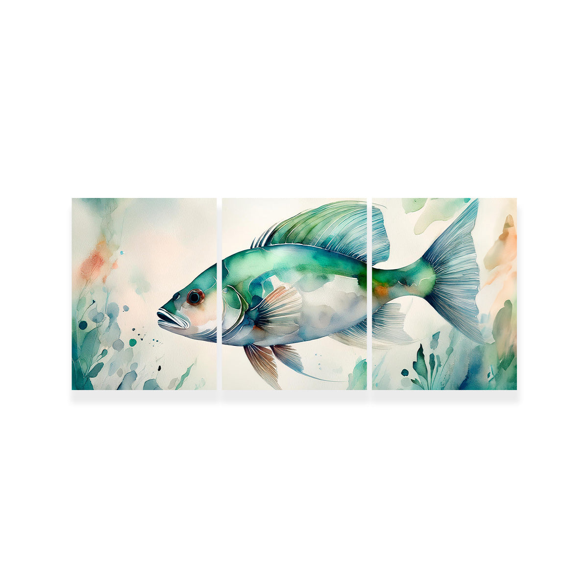 Painting Art of Salt Water Fish Wall Art
