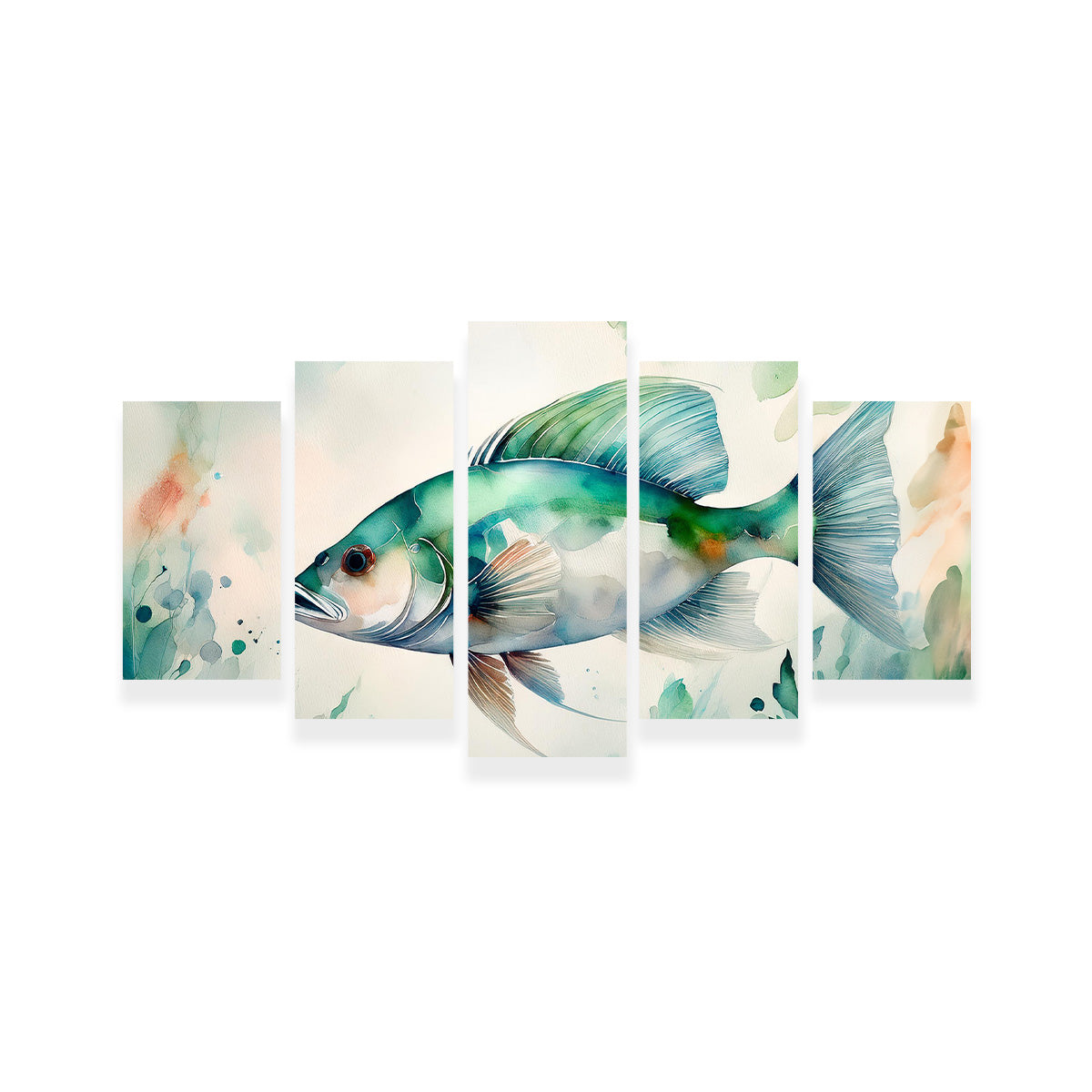 Painting Art of Salt Water Fish Wall Art