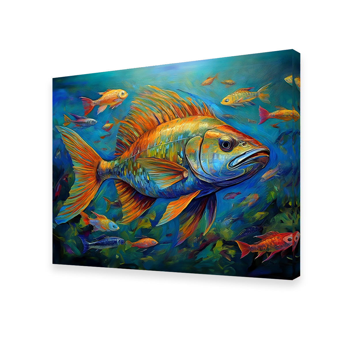 Painting Art of Fish Wall Art