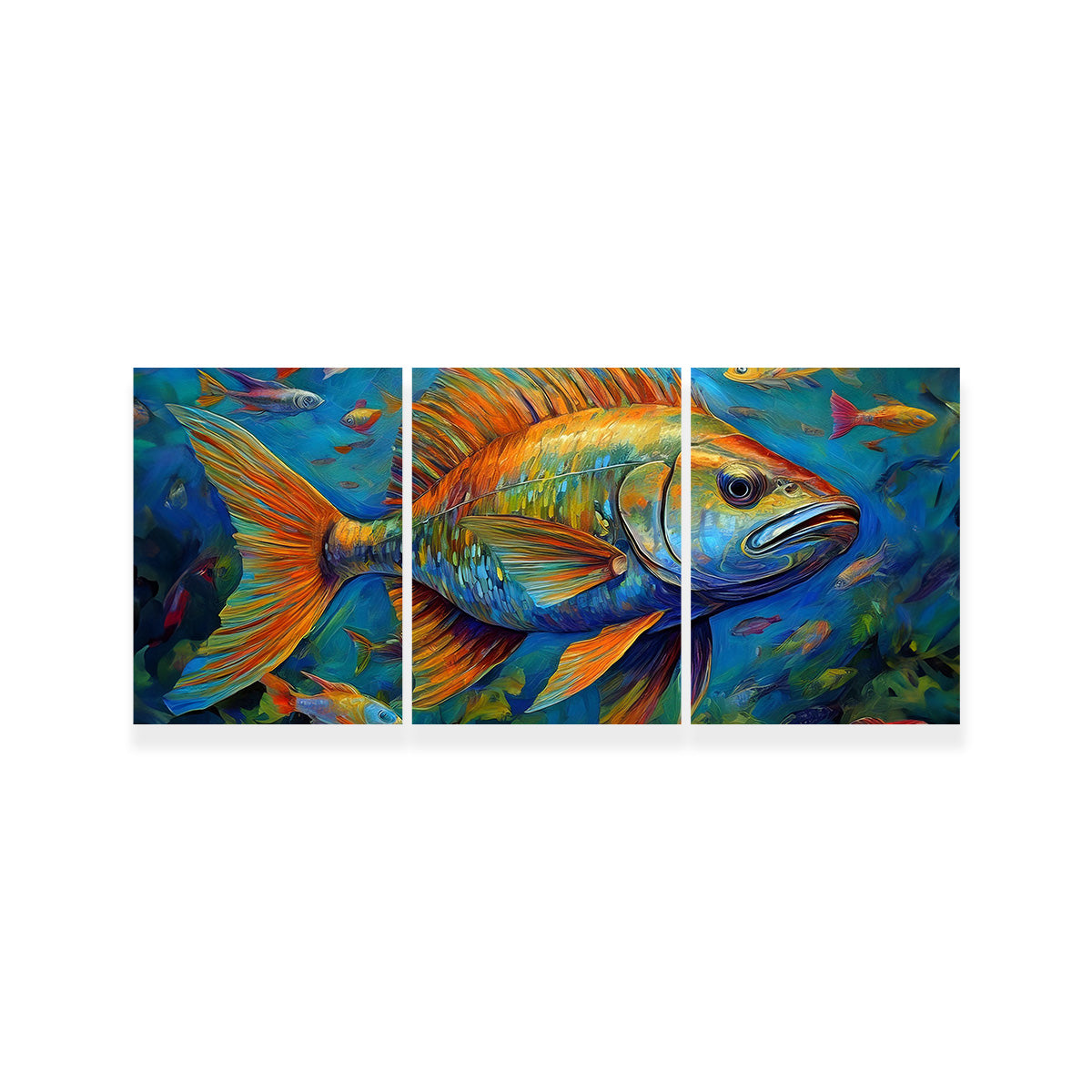 Painting Art of Fish Wall Art
