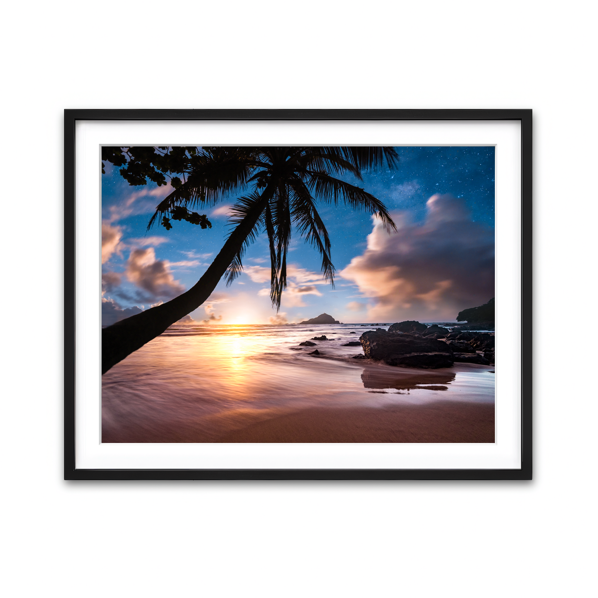 Framed Print 4x3 Black