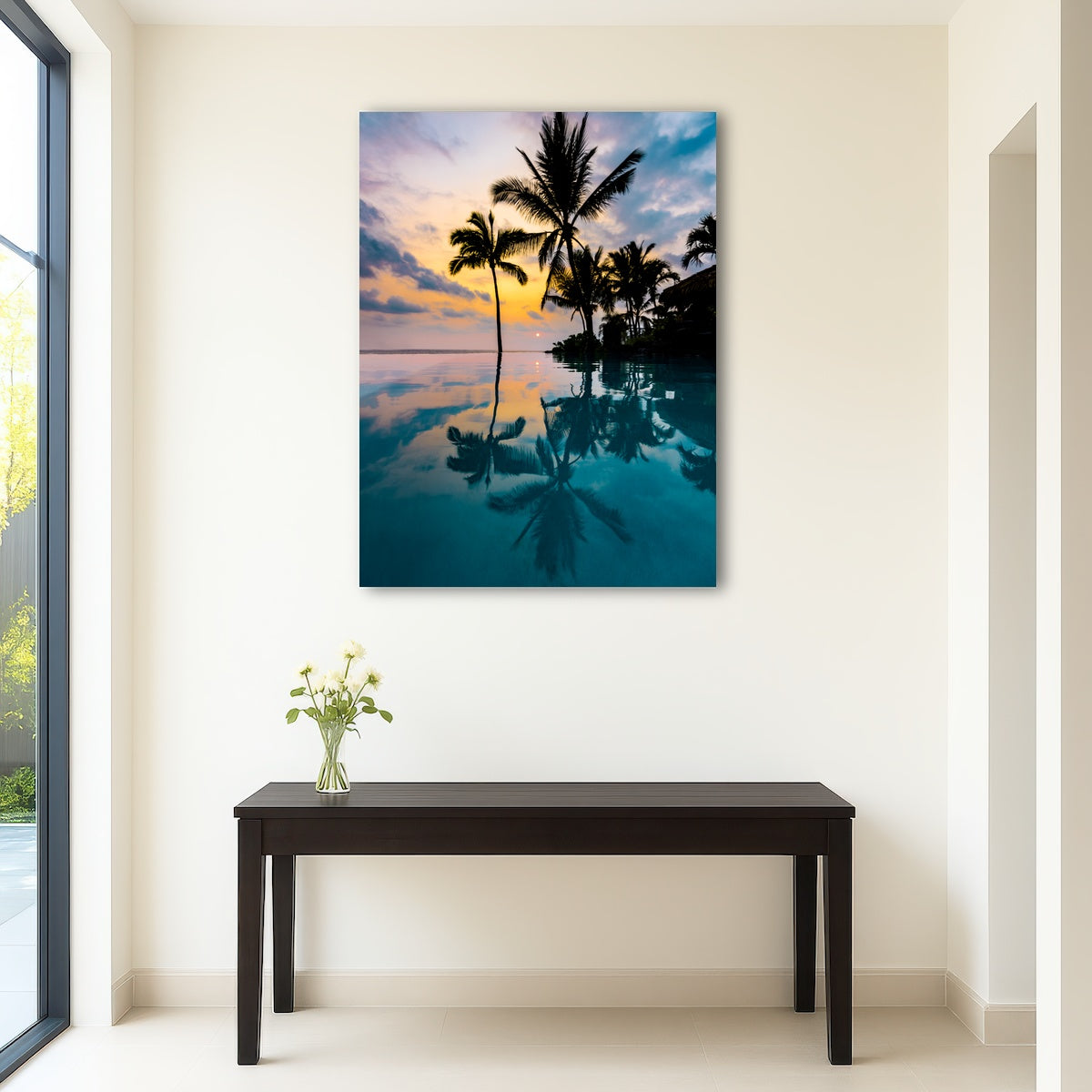 AUTO-MOCKUP ROOM | Palm Tree Reflection