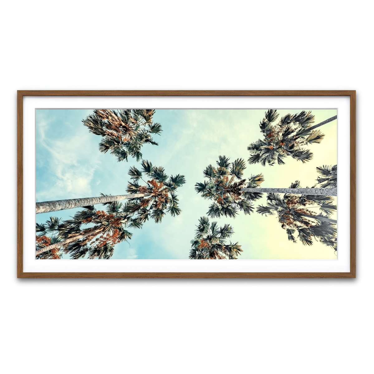 Framed Print 2x1 Walnut