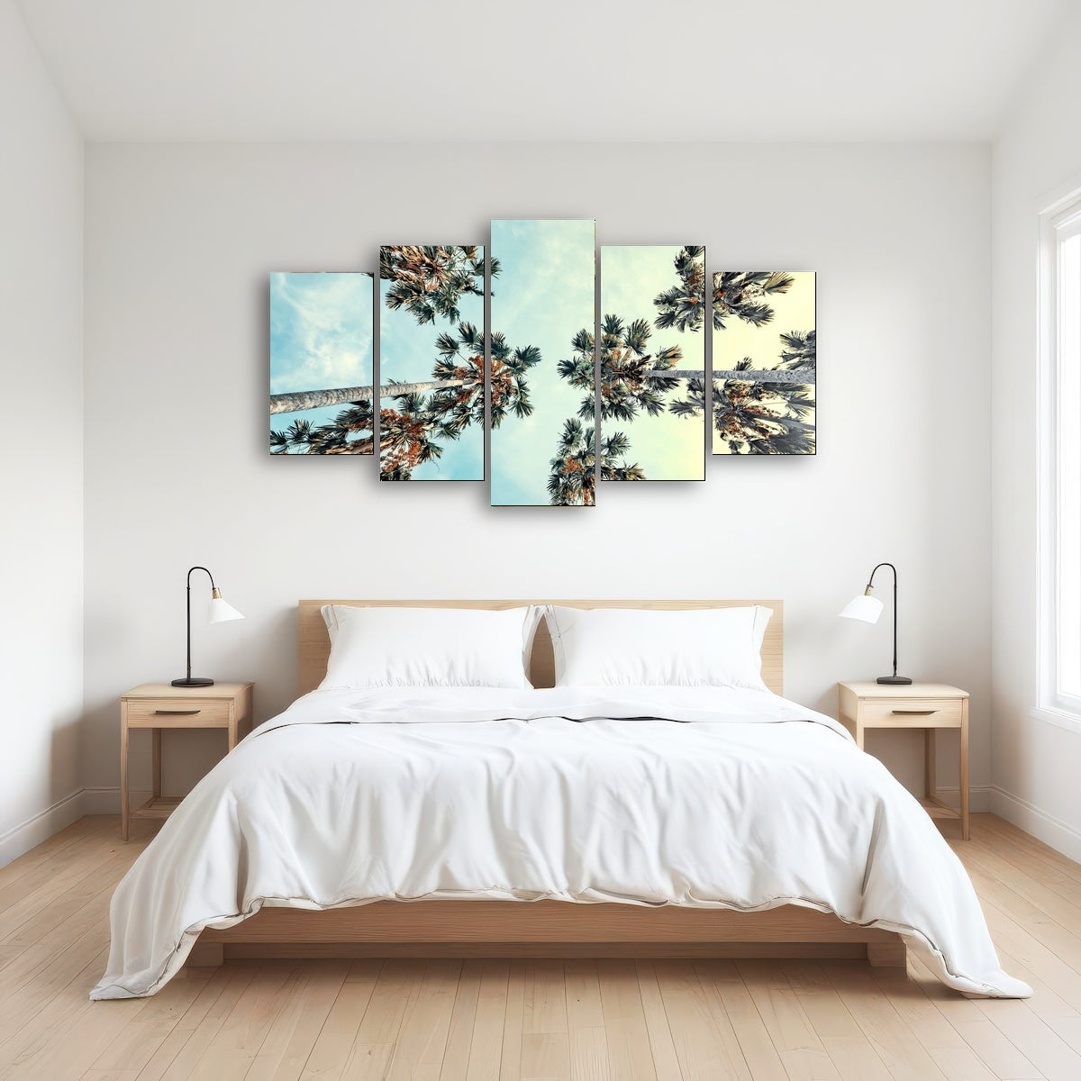 AUTO-MOCKUP ROOM | Palm Trees Blue Sky