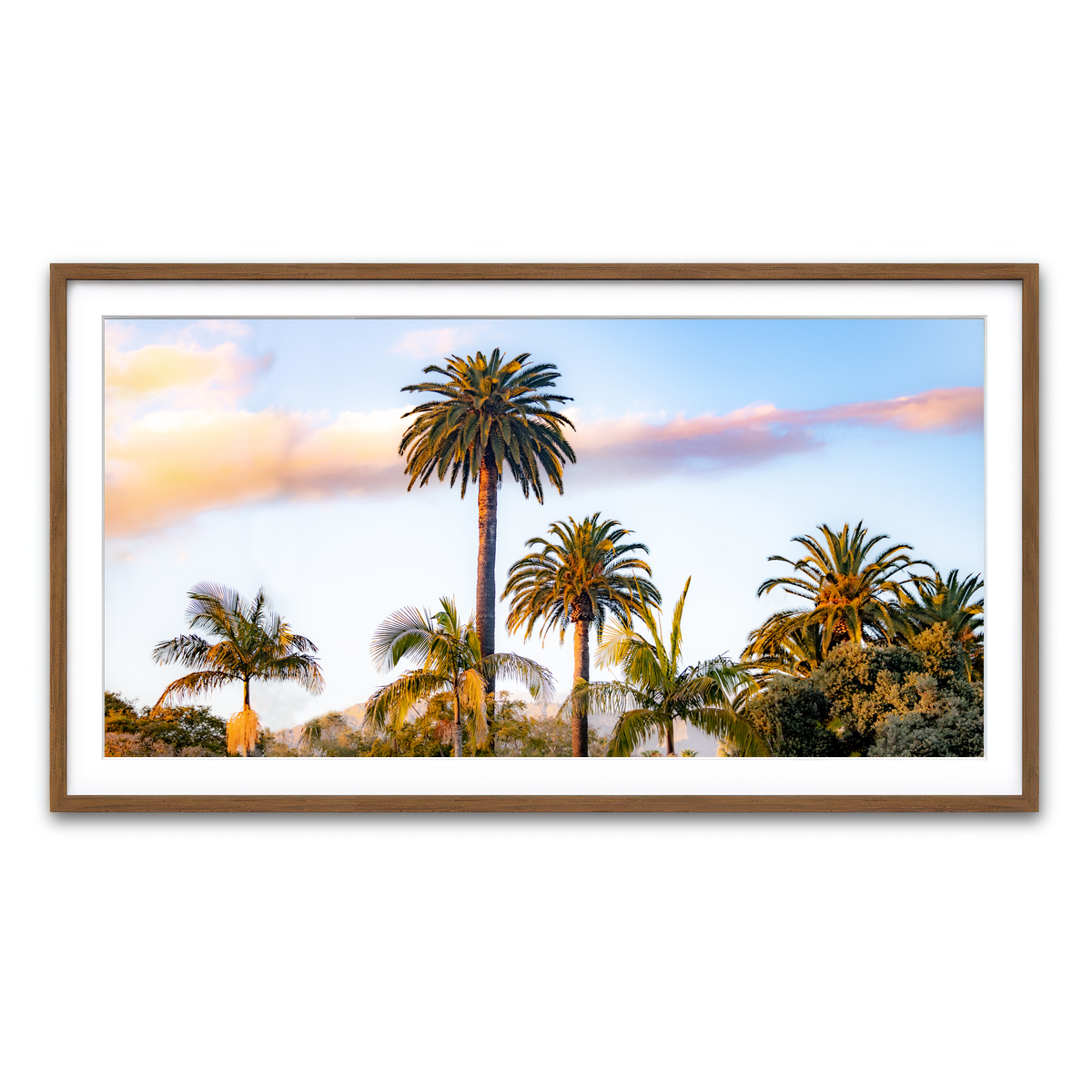 Framed Print 2x1 Walnut