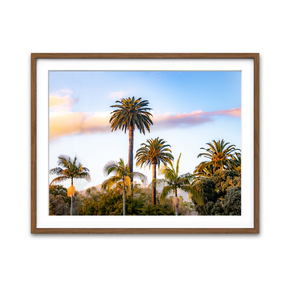 Framed Print 4x3 Walnut