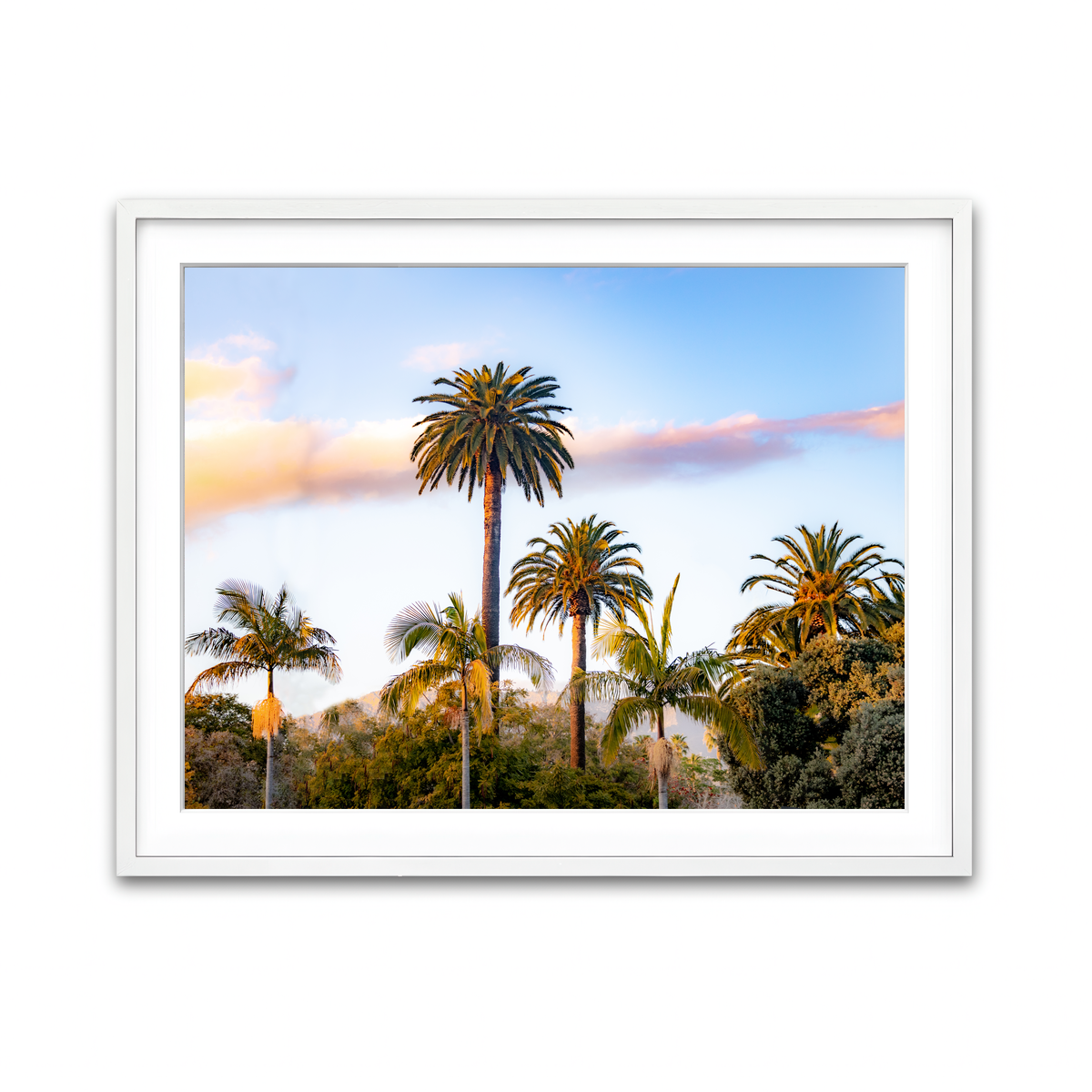 Framed Print 4x3 White
