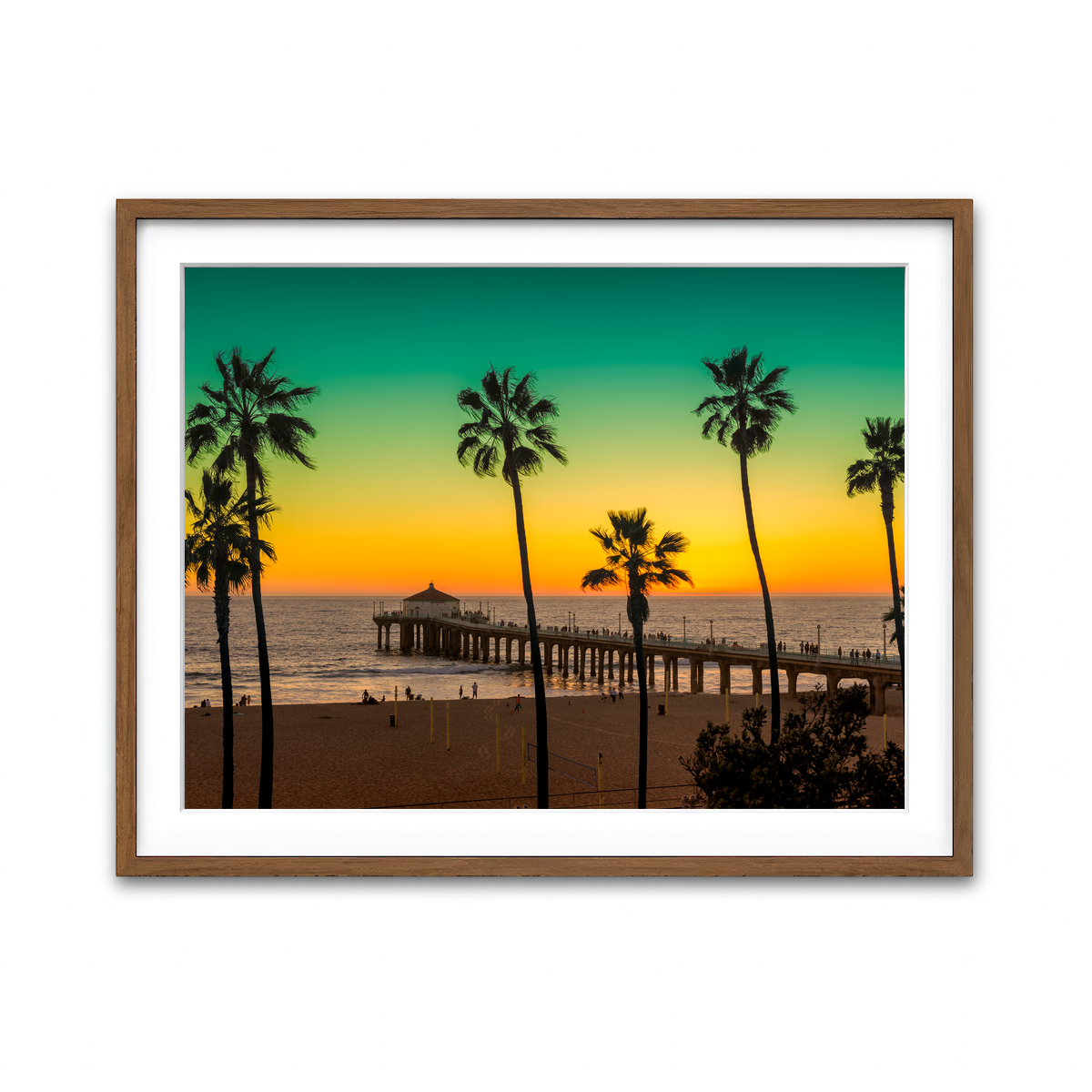 Framed Print 4x3 Walnut