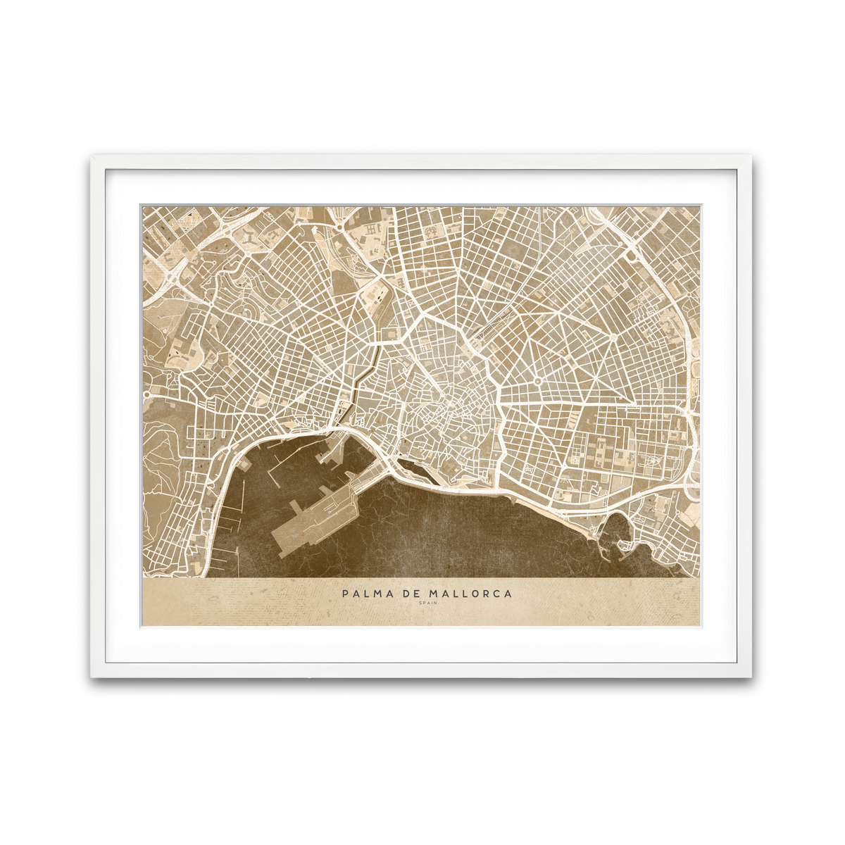 Framed Print 4x3 White