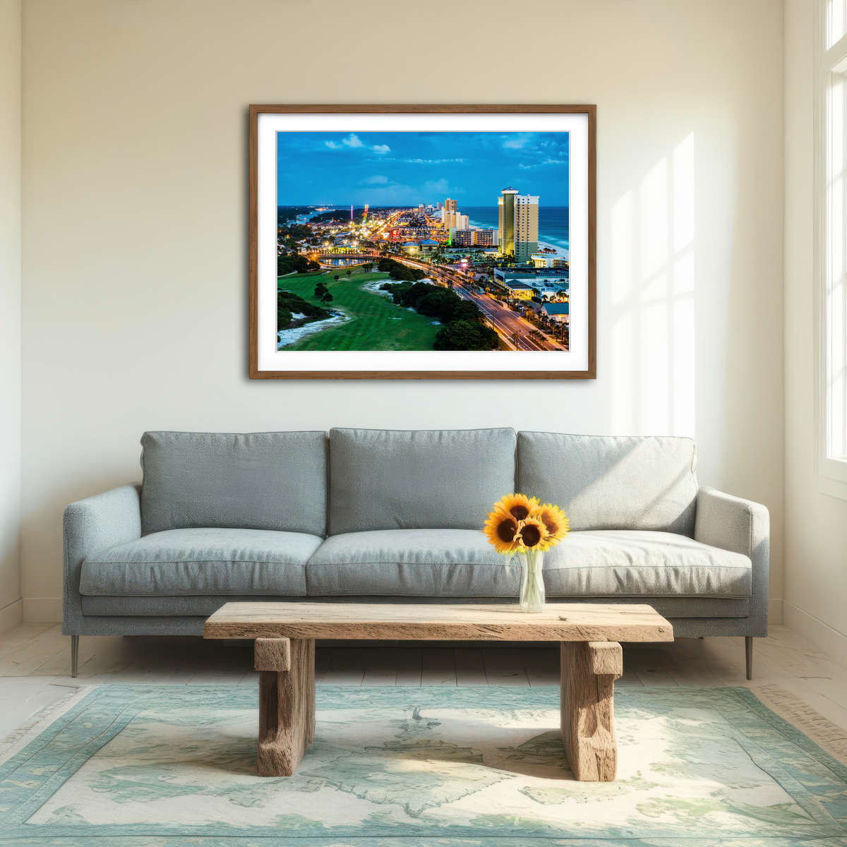 AUTO-MOCKUP ROOM | Panama City Beach Wall Art