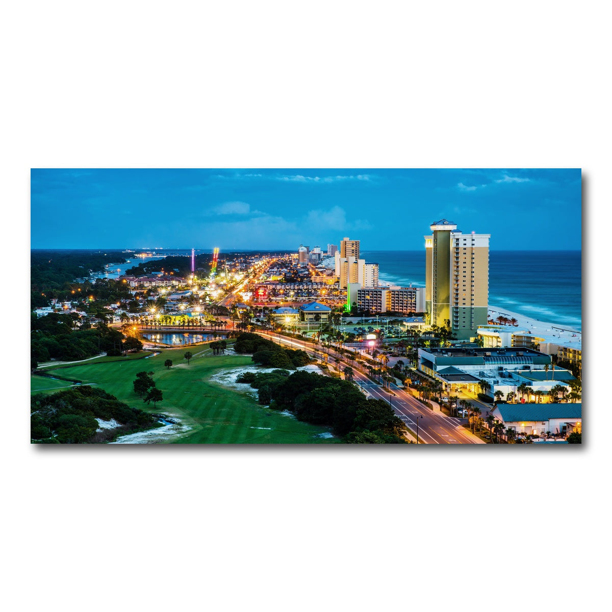 AUTO-MOCKUP WHITE | Panama City Beach | 1 Piece | Gallery Wrap Canvas | group=2x1