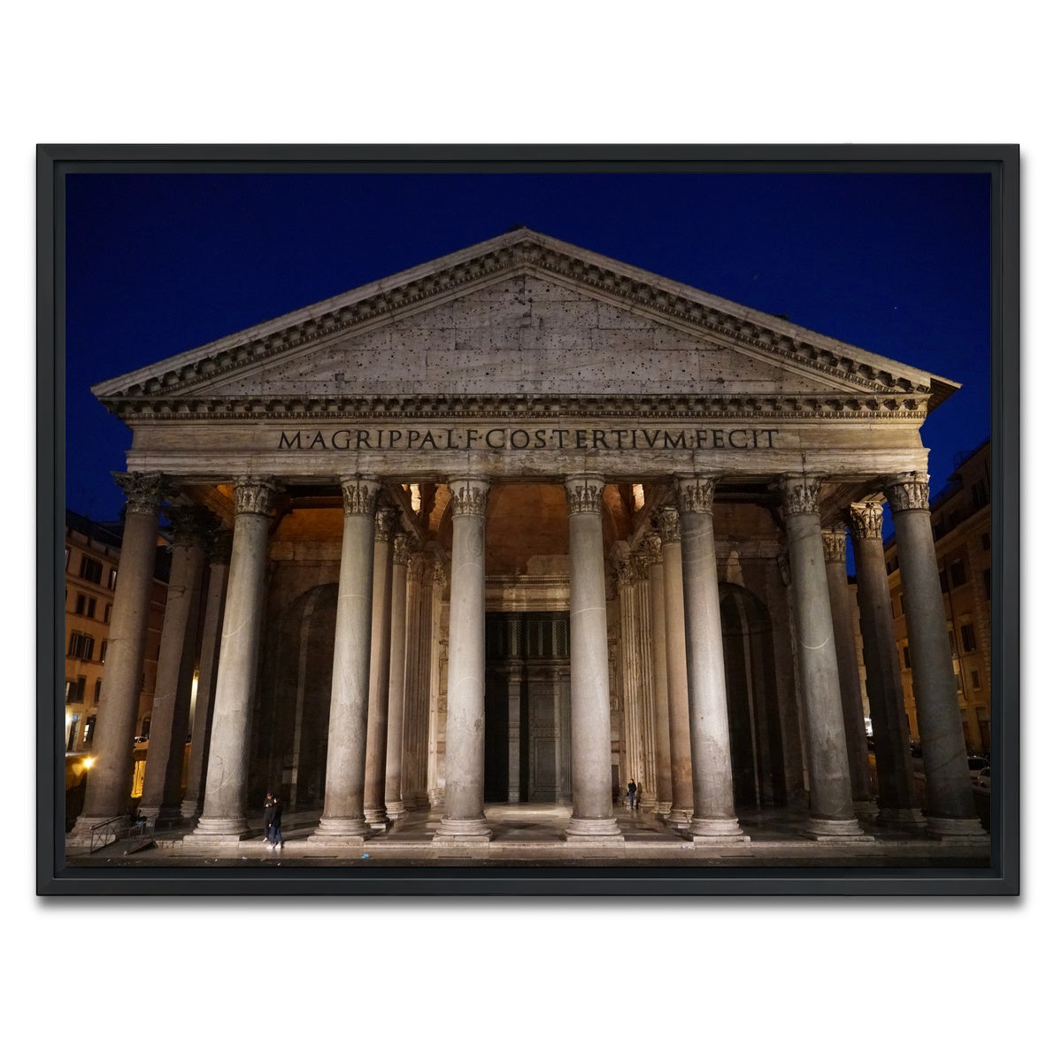 AUTO-MOCKUP WHITE | Pantheon | 1 Piece | Black Framed Canvas | group=4x3