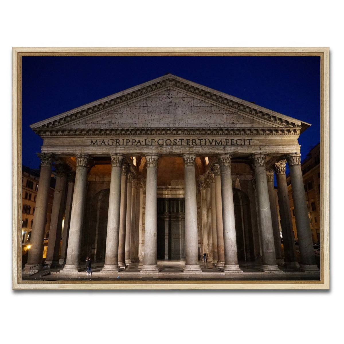 AUTO-MOCKUP WHITE | Pantheon | 1 Piece | Natural Framed Canvas | group=4x3