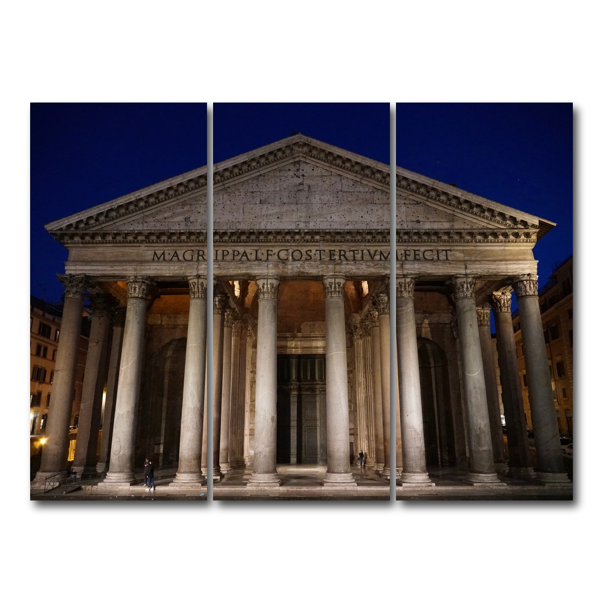 AUTO-MOCKUP WHITE | Pantheon | 3 Piece | Gallery Wrap Canvas | group=8x18