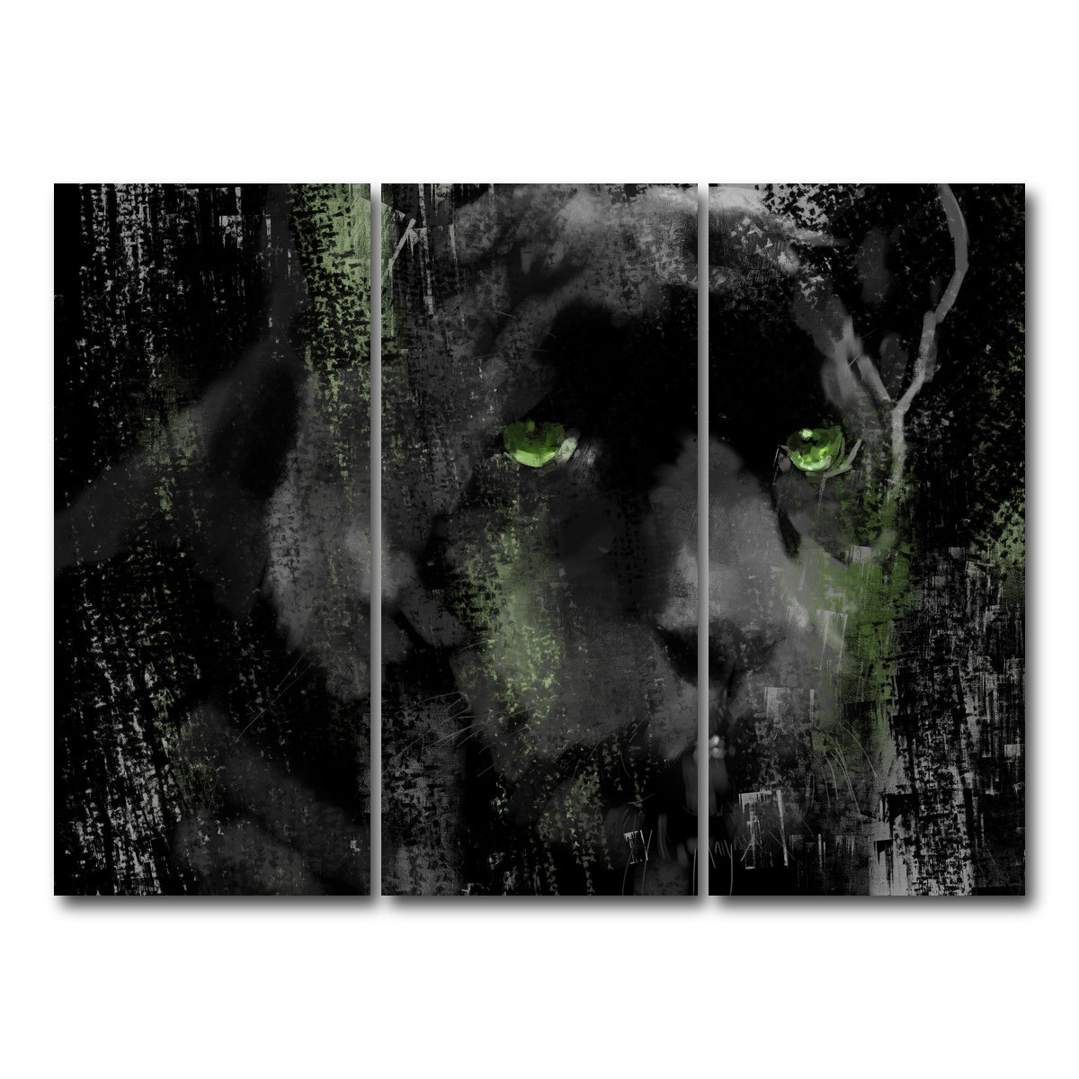 AUTO-MOCKUP WHITE | Panther | 3 Piece | Gallery Wrap Canvas | group=8x18