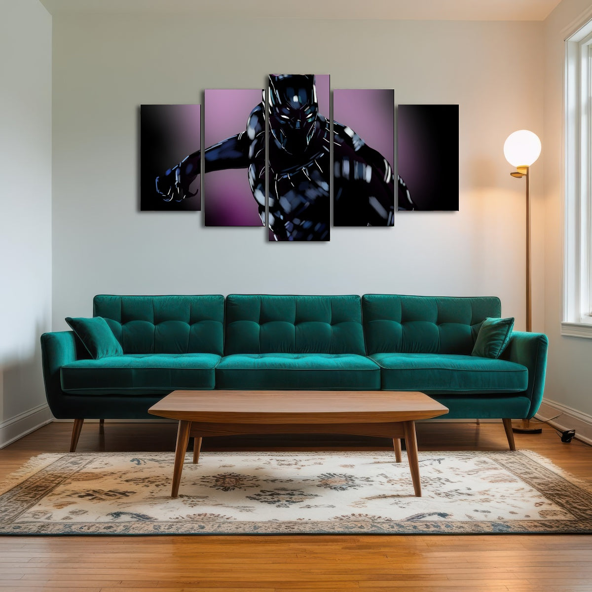 AUTO-MOCKUP ROOM | Panther in Purple