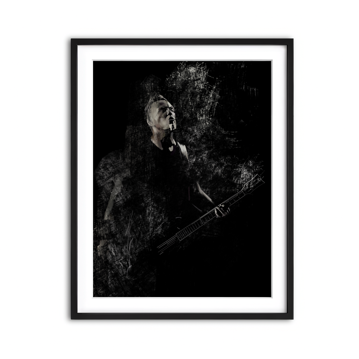 Framed Print 3x4 Black