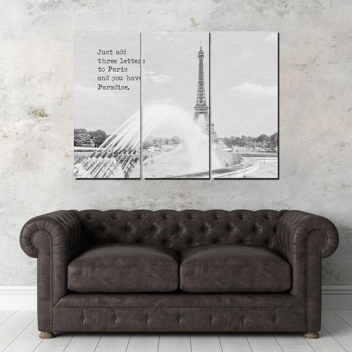 Paradise - Paris Eiffel Tower Wall Art