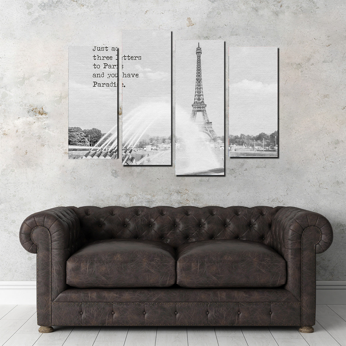 Paradise - Paris Eiffel Tower Wall Art