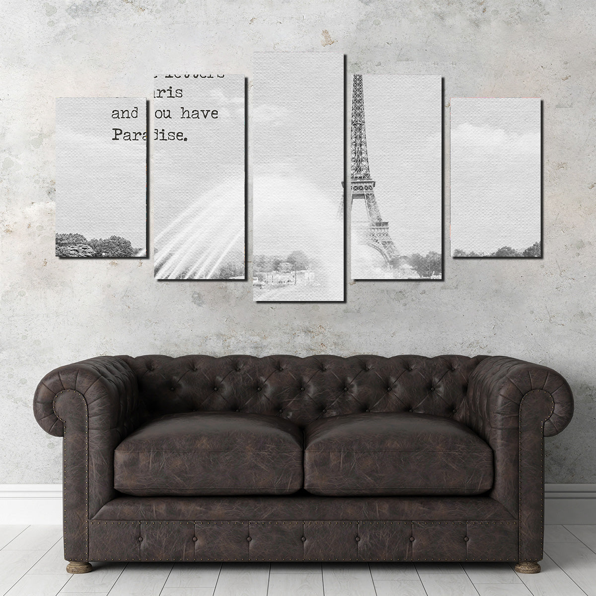 Paradise - Paris Eiffel Tower Wall Art