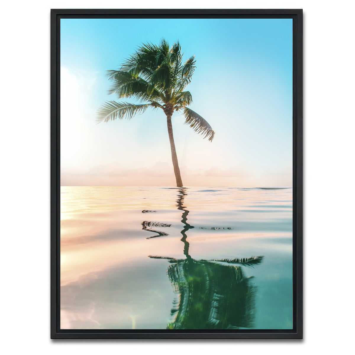 AUTO-MOCKUP WHITE | Paradise | 1 Piece | Black Framed Canvas | group=3x4