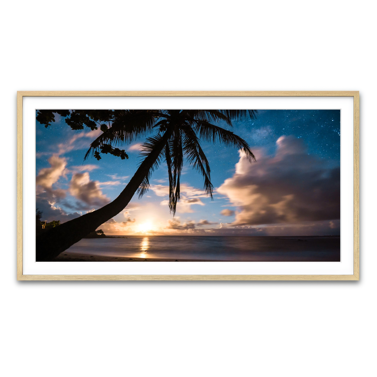 Framed Print 2x1 Natural