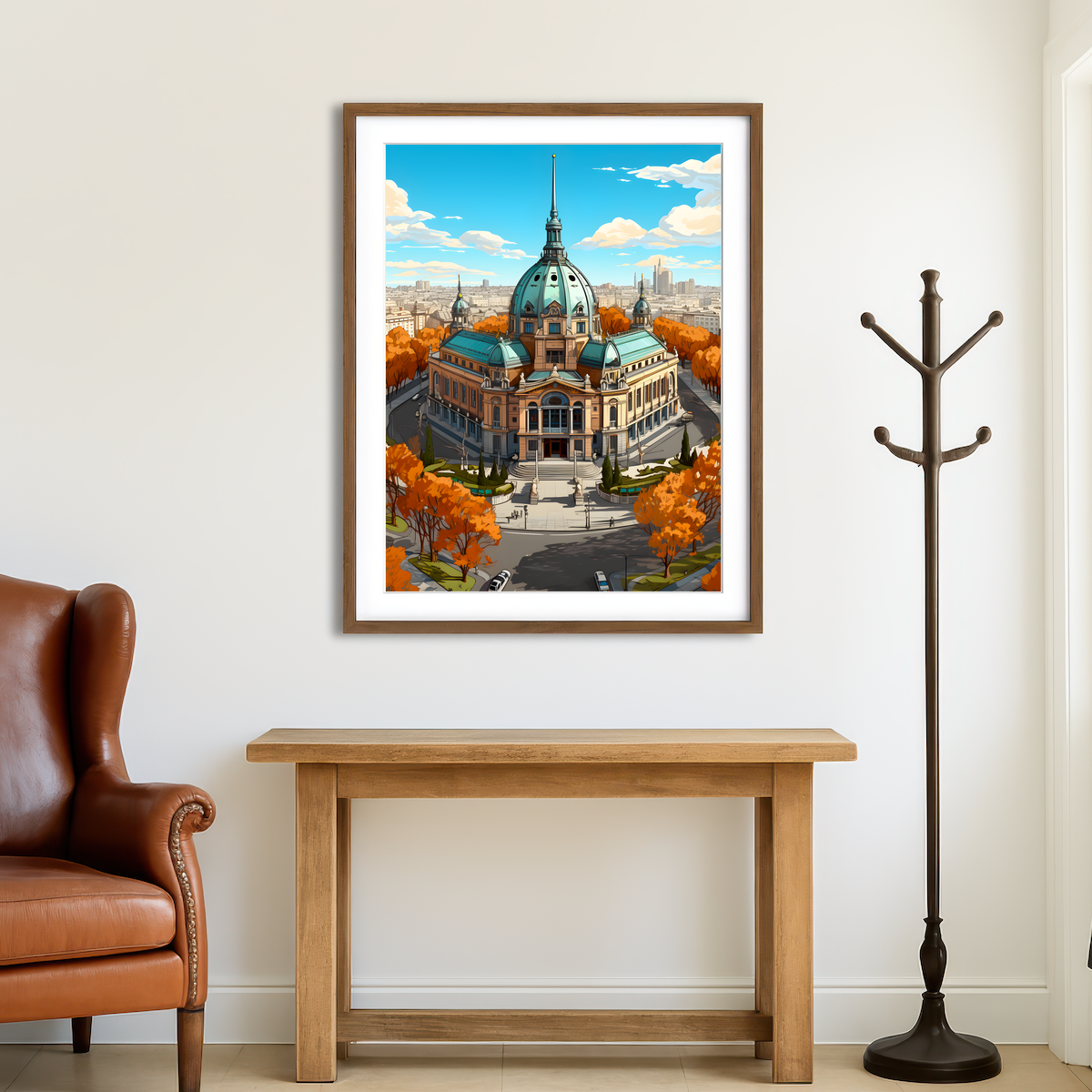 AUTO-MOCKUP ROOM | Paris - Petit Palais Wall Art